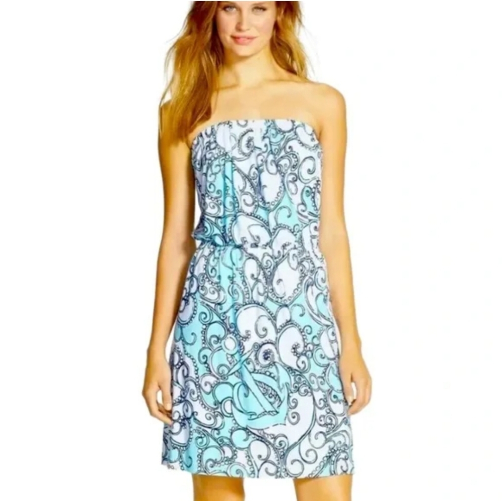 Lilly Pulitzer Strapless Dress